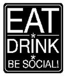 EAT DRINK BE SOCIAL! logo