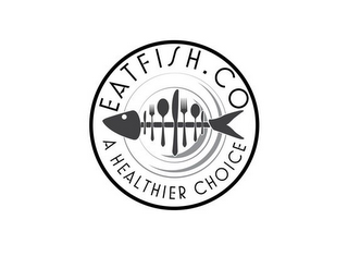 EAT FISH CO. A HEALTHIER CHOICE logo