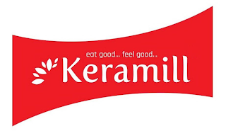 EAT GOOD... FEEL GOOD... KERAMILL logo
