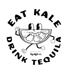 EAT KALE DRINK TEQUILA LIFESTYLE CO. logo