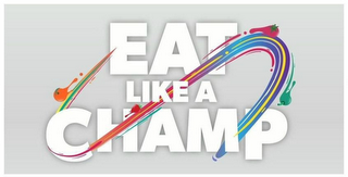 EAT LIKE A CHAMP logo