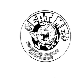EAT ME SCREAMING ORANGE CANDY SURF BITS logo