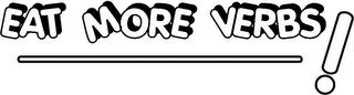 EAT MORE VERBS! logo
