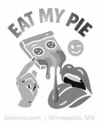 EAT MY PIE JAKEENOS.COM MINNEAPOLIS, MN logo