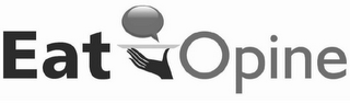 EAT OPINE logo