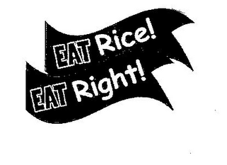 EAT RICE! EAT RIGHT! logo