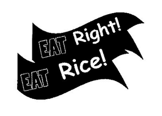 EAT RIGHT! EAT RICE! logo