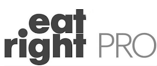 EAT RIGHT PRO logo