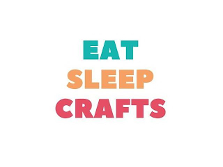 EAT SLEEP CRAFTS logo