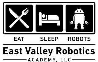 EAT SLEEP ROBOTS EAST VALLEY ROBOTICS ACADEMY, LLC logo