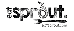 EAT SPROUT. EATSPROUT.COM logo