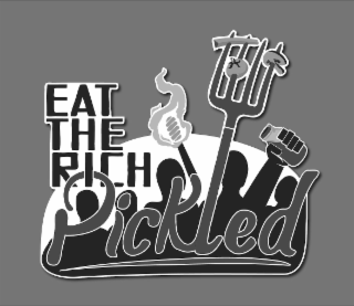 EAT THE RICH PICKLED logo