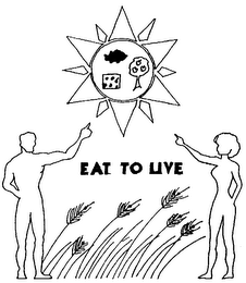 EAT TO LIVE logo