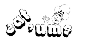 EAT 'UMS JA BO SNACKS logo