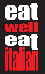 EAT WELL EAT ITALIAN logo