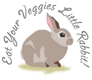 EAT YOUR VEGGIES LITTLE RABBIT logo