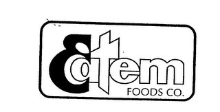 EATEM FOODS CO. logo