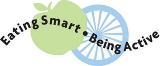 EATING SMART BEING ACTIVE logo