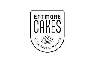 EATMORE CAKES, SUPER-GOOD , SUPER-FOOD logo