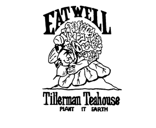 EATWELL TILLERMAN TEAHOUSE PLANT IT EARTH logo