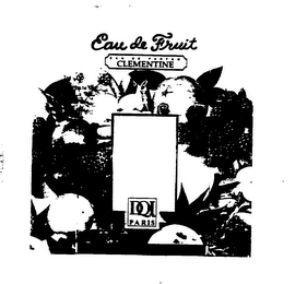 EAU DE FRUIT EAU DE PARFUM CLEMENTINE DQI PARIS logo