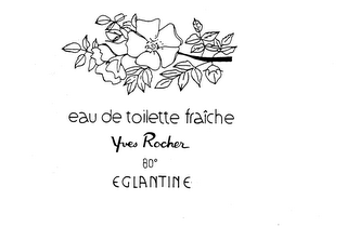 EAU DE TOILETTE FRAICHE YVES ROCHER 80 EGLANTINE logo