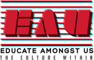 EAU EDUCATE AMONGST US THE CULTURE WITHIN logo