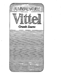 EAU MINERALE NATURELLE VITTEL GRANDE SOURCE logo