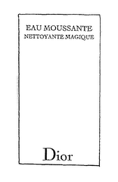 EAU MOUSSANTE NETTOYANTE MAGIQUE DIOR logo