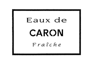 EAUX DE CARON FRAICHE logo