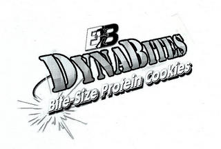EB DYNABITES BITE-SIZE PROTEIN COOKIES logo