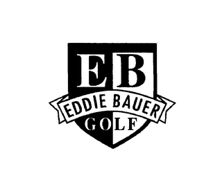 EB EDDIE BAUER GOLF logo