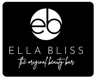 EB ELLA BLISS THE ORIGINAL BEAUTY BAR logo