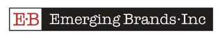 E·B EMERGING BRANDS · INC. logo