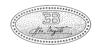EB ETTORE BUGATTI logo