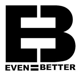 EB EVEN=BETTER logo