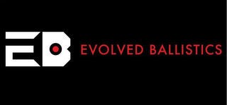 EB EVOLVED BALLISTICS logo