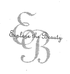 EB EXPLORE THE BEAUTY logo