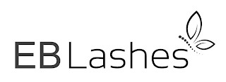EB LASHES logo