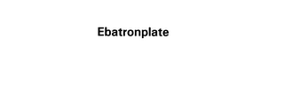 EBATRONPLATE logo