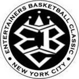 EBC ENTERTAINERS BASKETBALL CLASSIC NEW YORK CITY logo