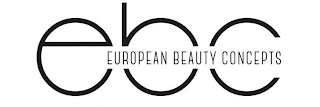 EBC EUROPEAN BEAUTY CONCEPTS logo