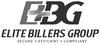 EBG ELITE BILLERS GROUP SECURE · EFFICIENT · COMPLIANT logo