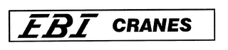 EBI CRANES logo