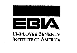 EBIA EMPLOYEE BENEFITS INSTITUTE OF AMERICA logo