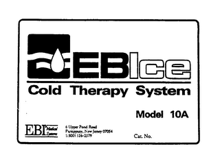 EBICE COLD THERAPY SYSTEM EBI MEDICAL SYSTEMS logo