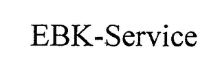 EBK-SERVICE logo