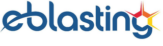 EBLASTING logo