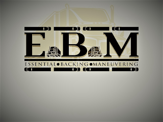 EBM  ESSENTIAL BACKING MANEUVERING logo