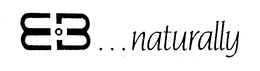 EB...NATURALLY logo